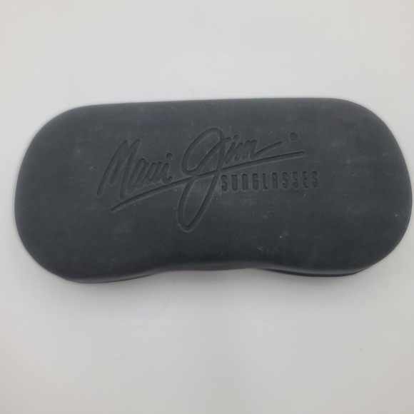 Maui Jim MJ-123-11 Sunglasses Purple Black Oval Wrap Vintage Sport with Case main image 9